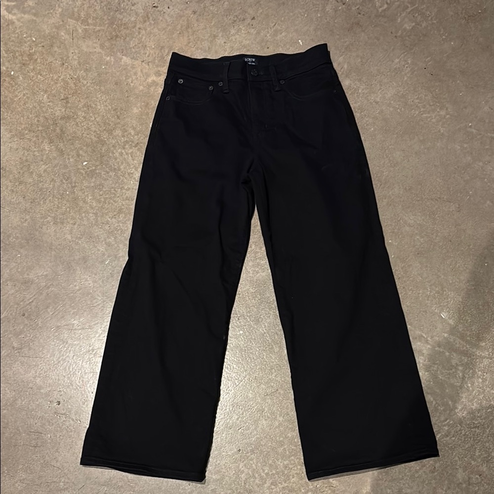 J. Crew Black Relaxed Jeans Classic Style